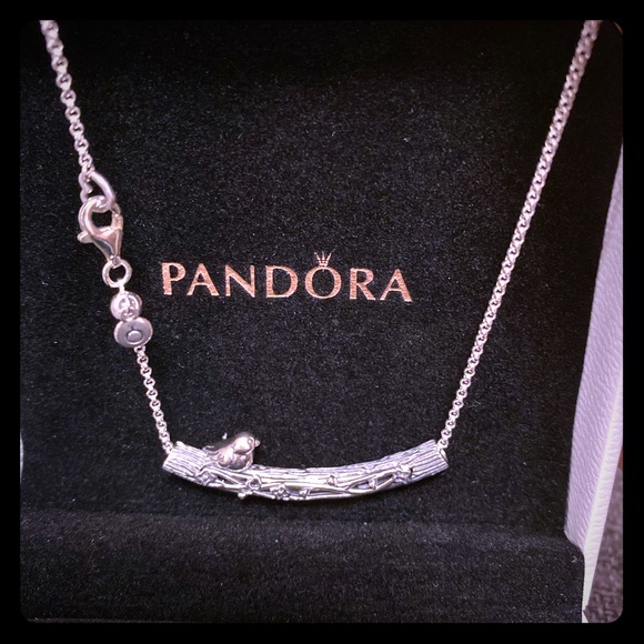 Pandora Bird 17.7 inch silver necklace. BRAND NEW!